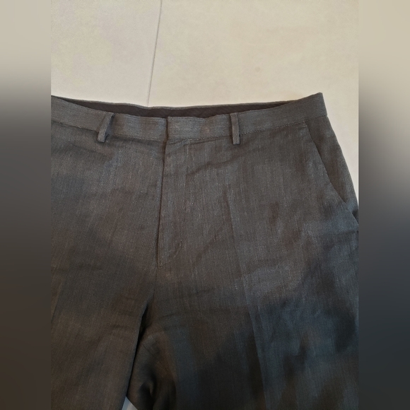 Men's Calvin Klein grey dress pants - Picture 2 of 6